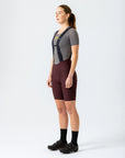 Women's Supremo Pace Bib Shorts 2.0 (Coffee)