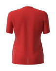 Women's Short Sleeve Tech Tee (Red)