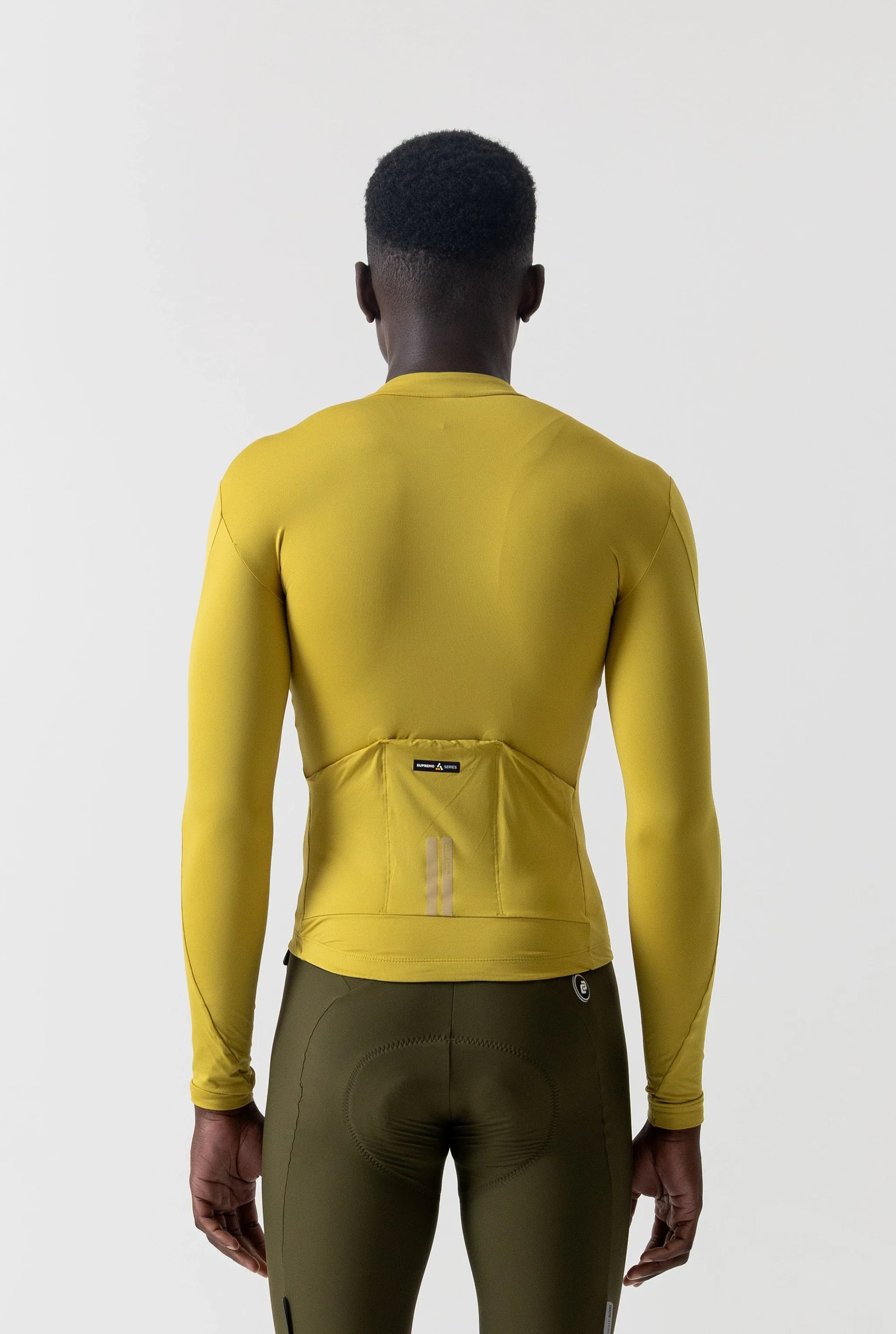 Men's Long Sleeve Thermal Jersey (Pear)