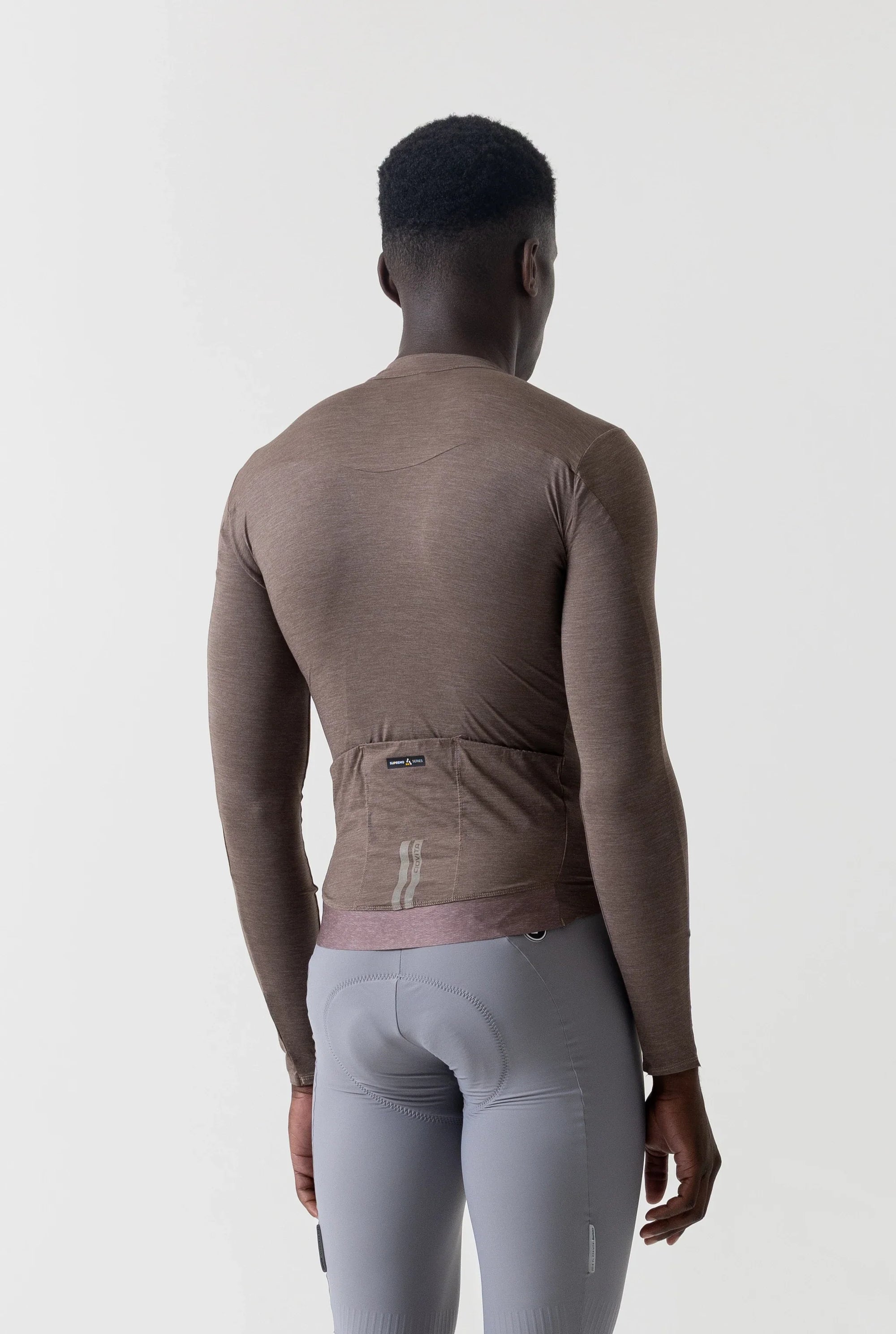 Men's Librio Long Sleeve Race Fit Jersey (Coconut)