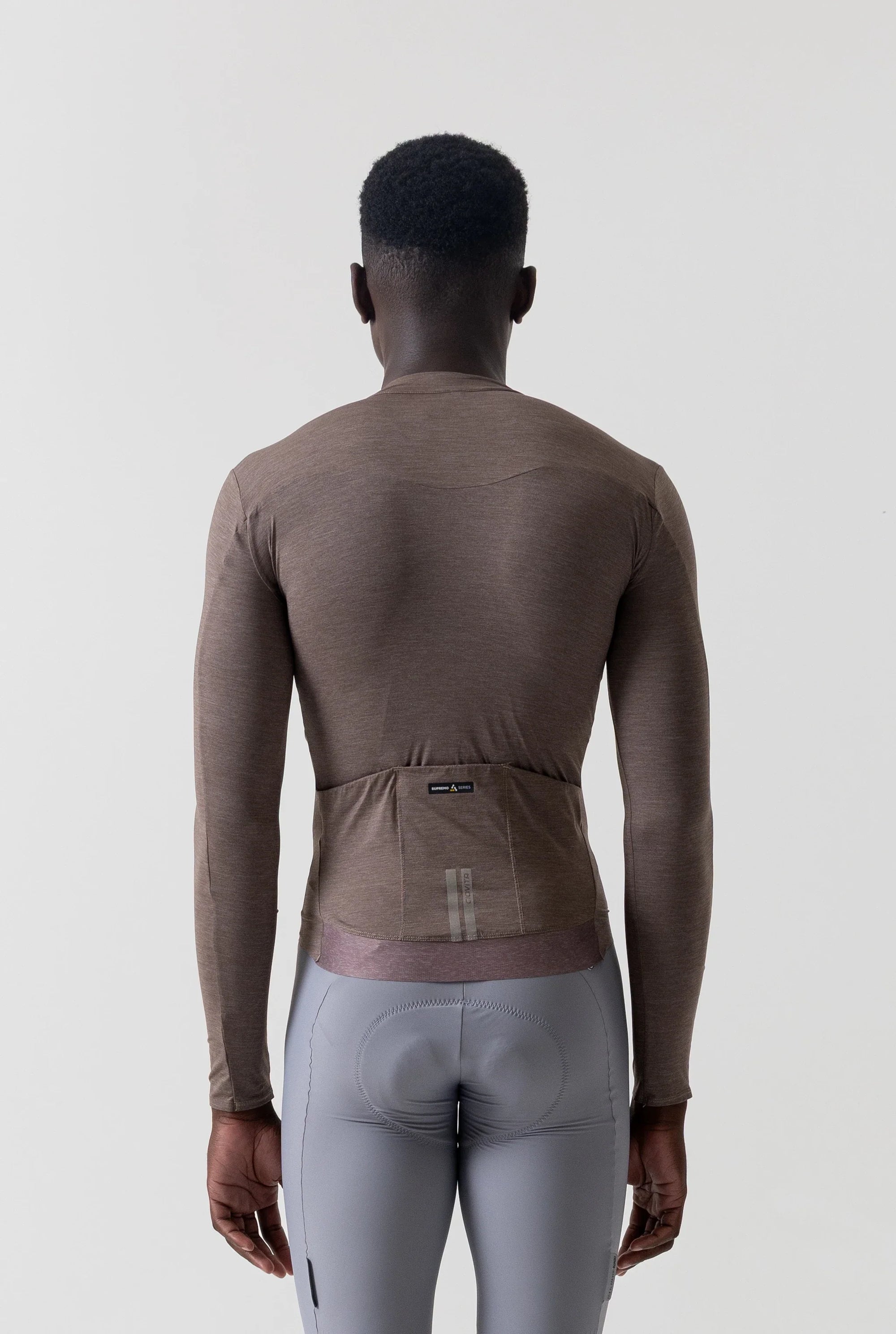 Men's Librio Long Sleeve Race Fit Jersey (Coconut)