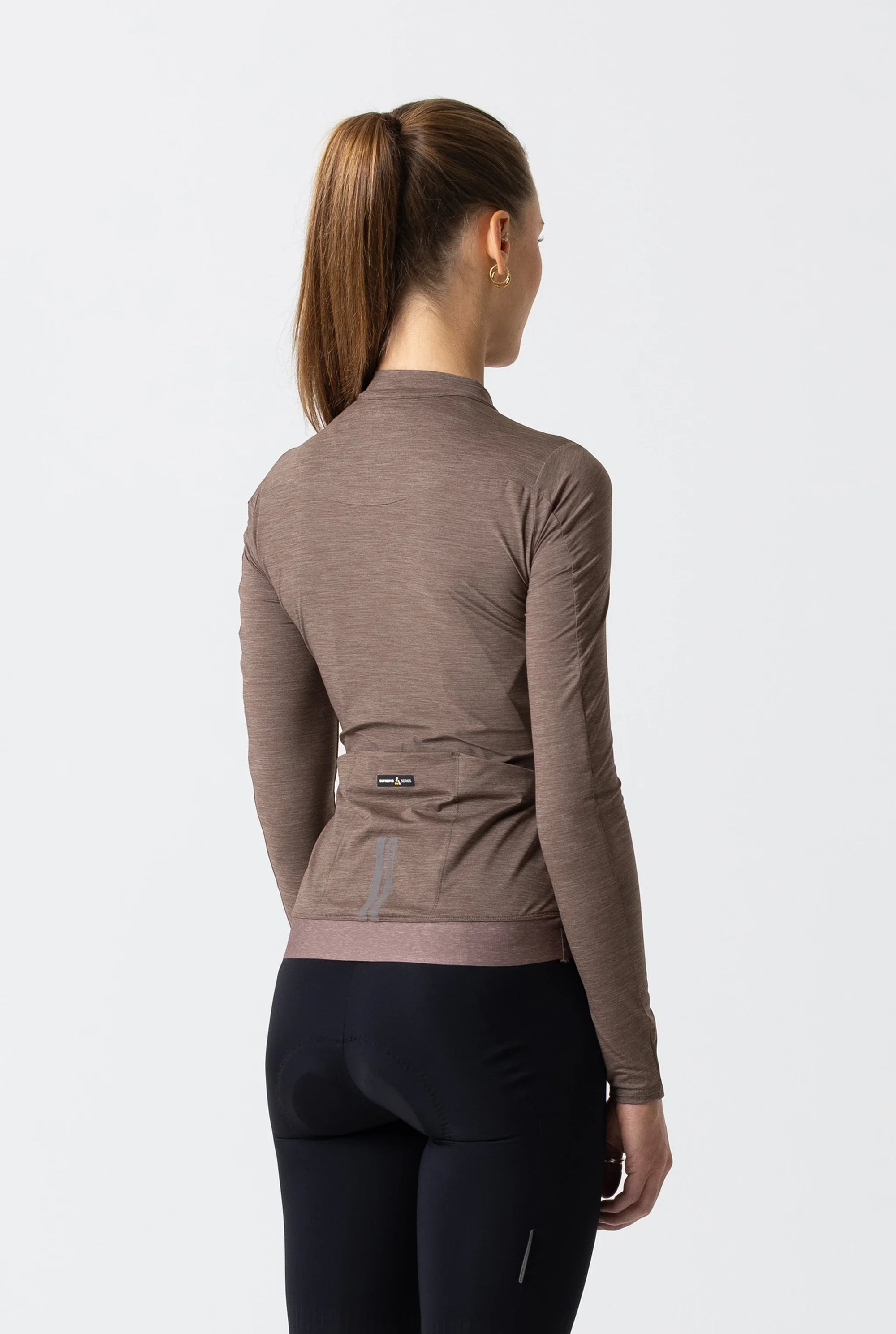 Women's Librio Long Sleeve Race Fit Jersey (Coconut)