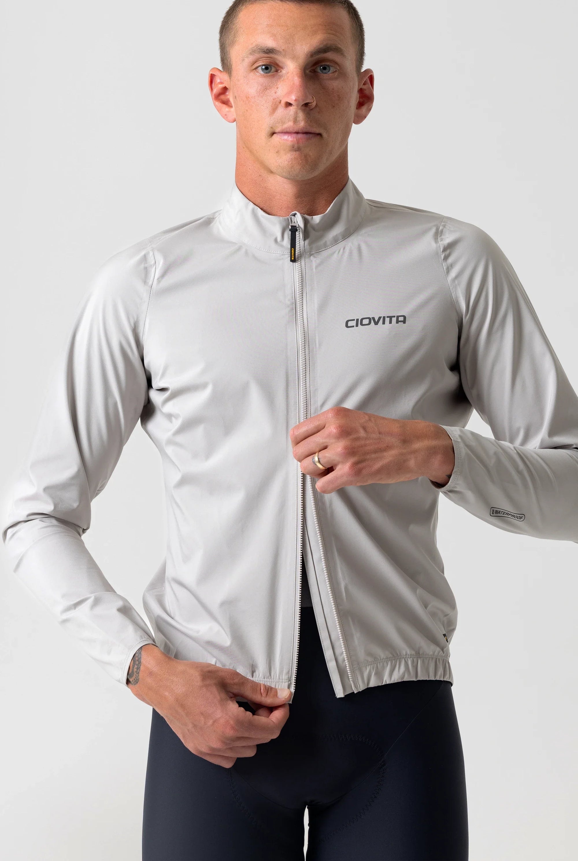 Men's Supremo Rain Shell Jacket (Flint)