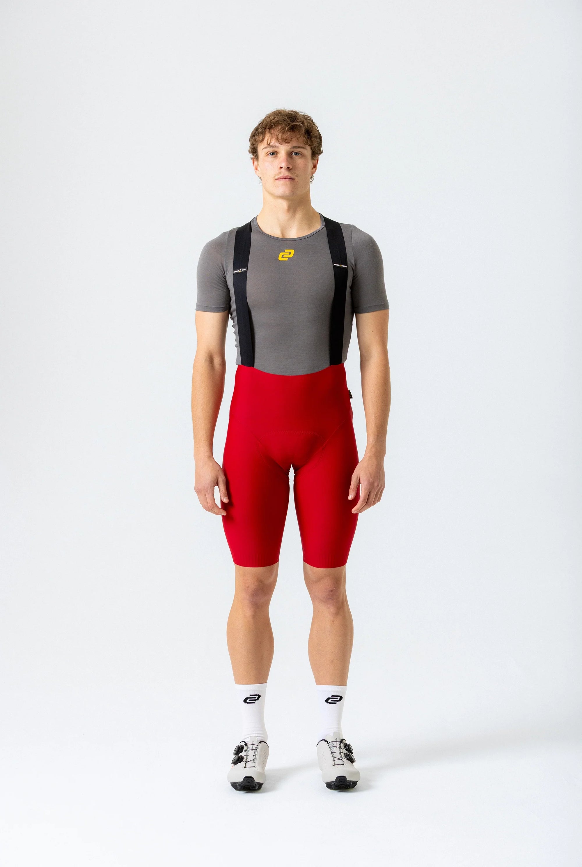 Men's Supremo Velocé Bib Shorts 2.0 (Red)
