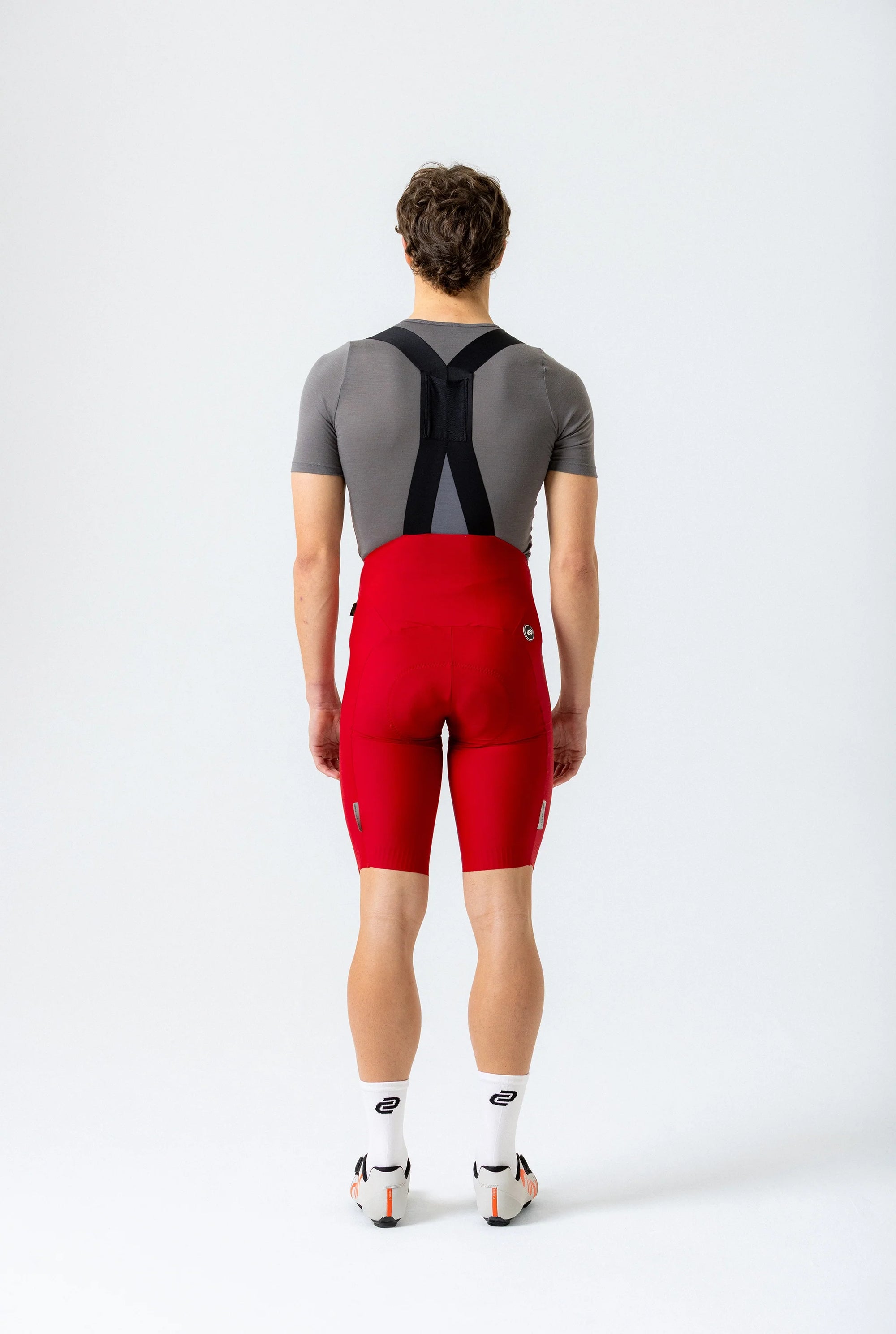 Men's Supremo Velocé Bib Shorts 2.0 (Red)