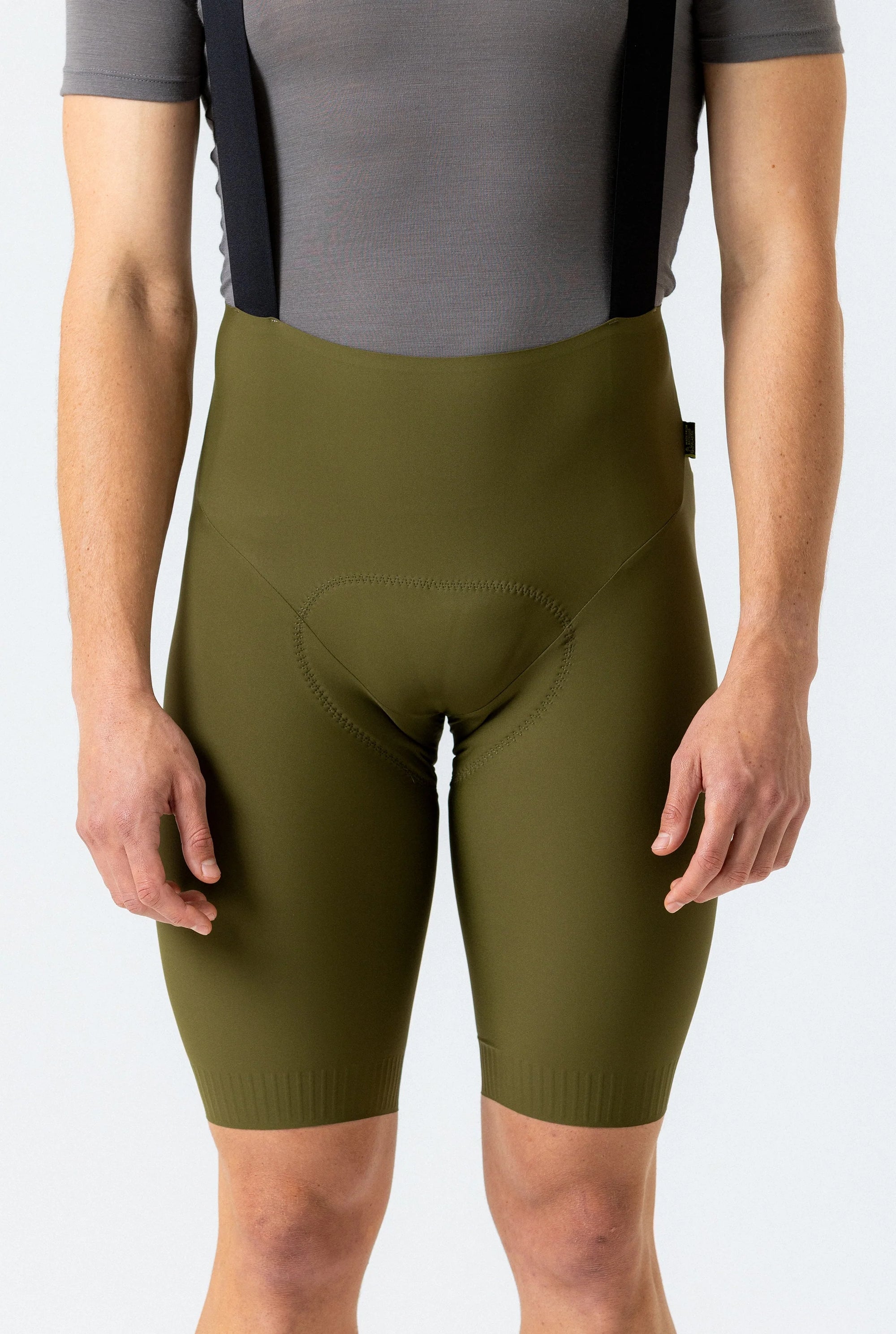 Men's Supremo Velocé Bib Shorts 2.0 (Dark Moss)