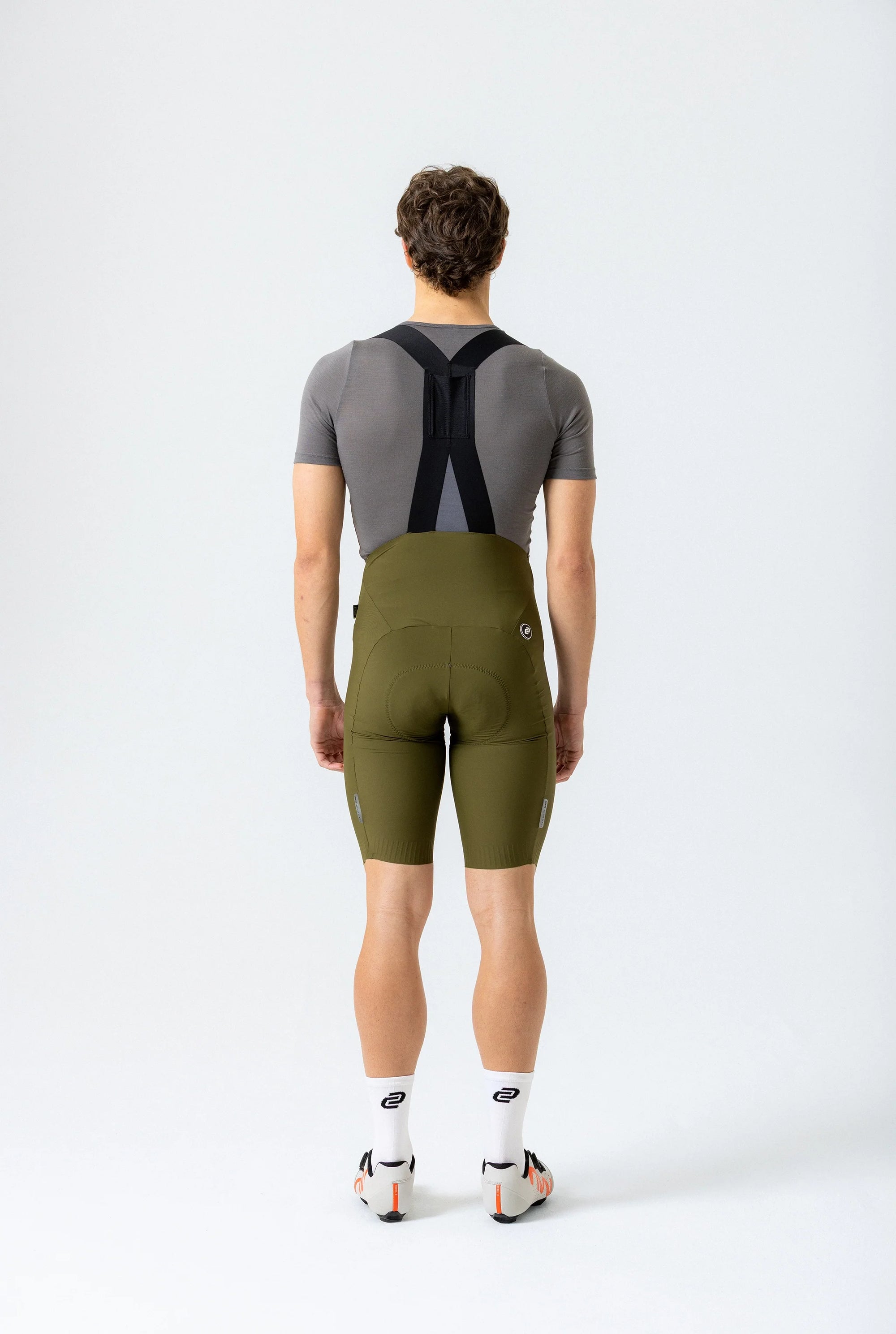 Men's Supremo Velocé Bib Shorts 2.0 (Dark Moss)