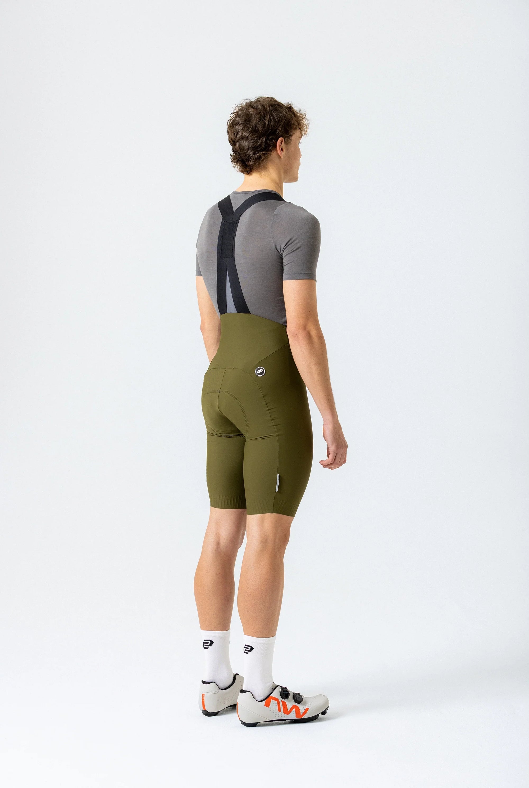 Men's Supremo Velocé Bib Shorts 2.0 (Dark Moss)