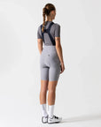 Women's Supremo Pace Bib Shorts 2.0 (Grey)