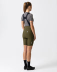 Women's Supremo Pace Bib Shorts 2.0 (Dark Moss)