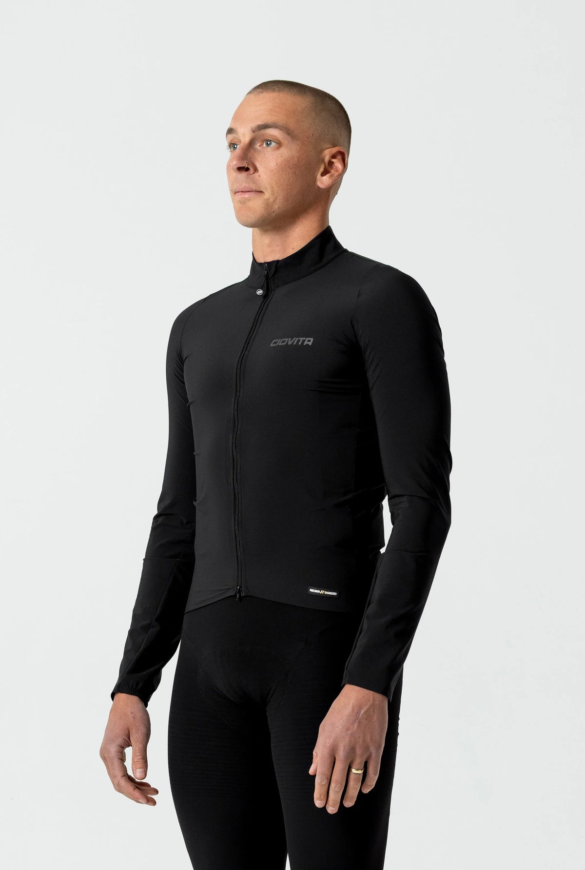Men's Strada Lightweight Road Jacket (Black)