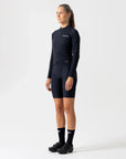 Women's Long Sleeve Thermal Jersey (Black)
