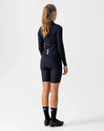 Women's Long Sleeve Thermal Jersey (Black)