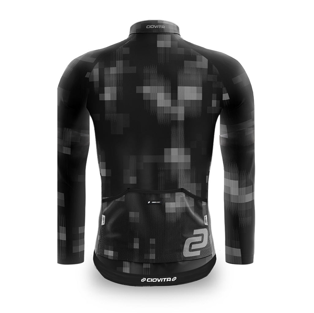 Men&#39;s Pixel Long Sleeve Sport Fit Jersey