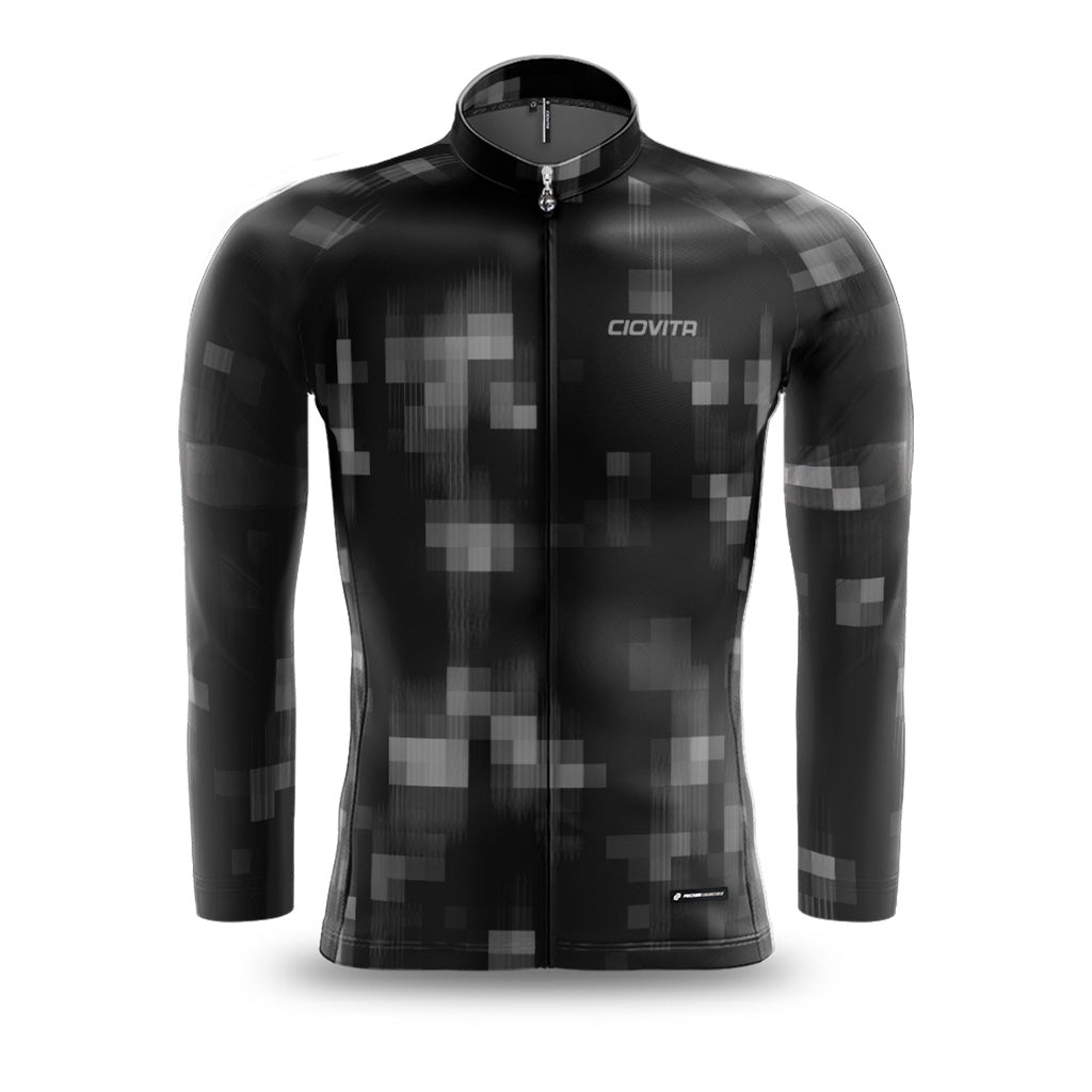Men&#39;s Pixel Long Sleeve Sport Fit Jersey