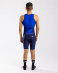 Men's Blue Motion Sleeveless Tri Suit
