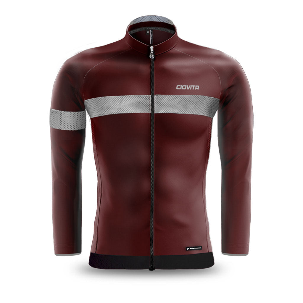 Men&#39;s Faro Cycling Jacket (Red)