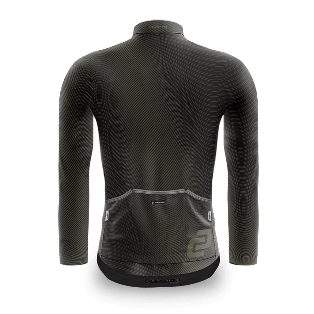 Men&#39;s Motion Long Sleeve Flyweight Jersey (Black)