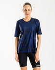 Women's Strisce Short Sleeve Trail Tee