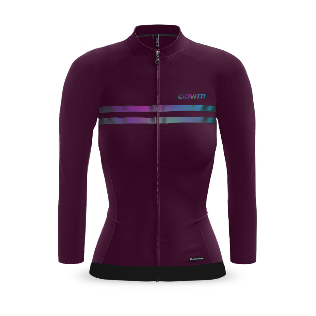 Women&#39;s Faro Long Sleeve Jersey (Plum)