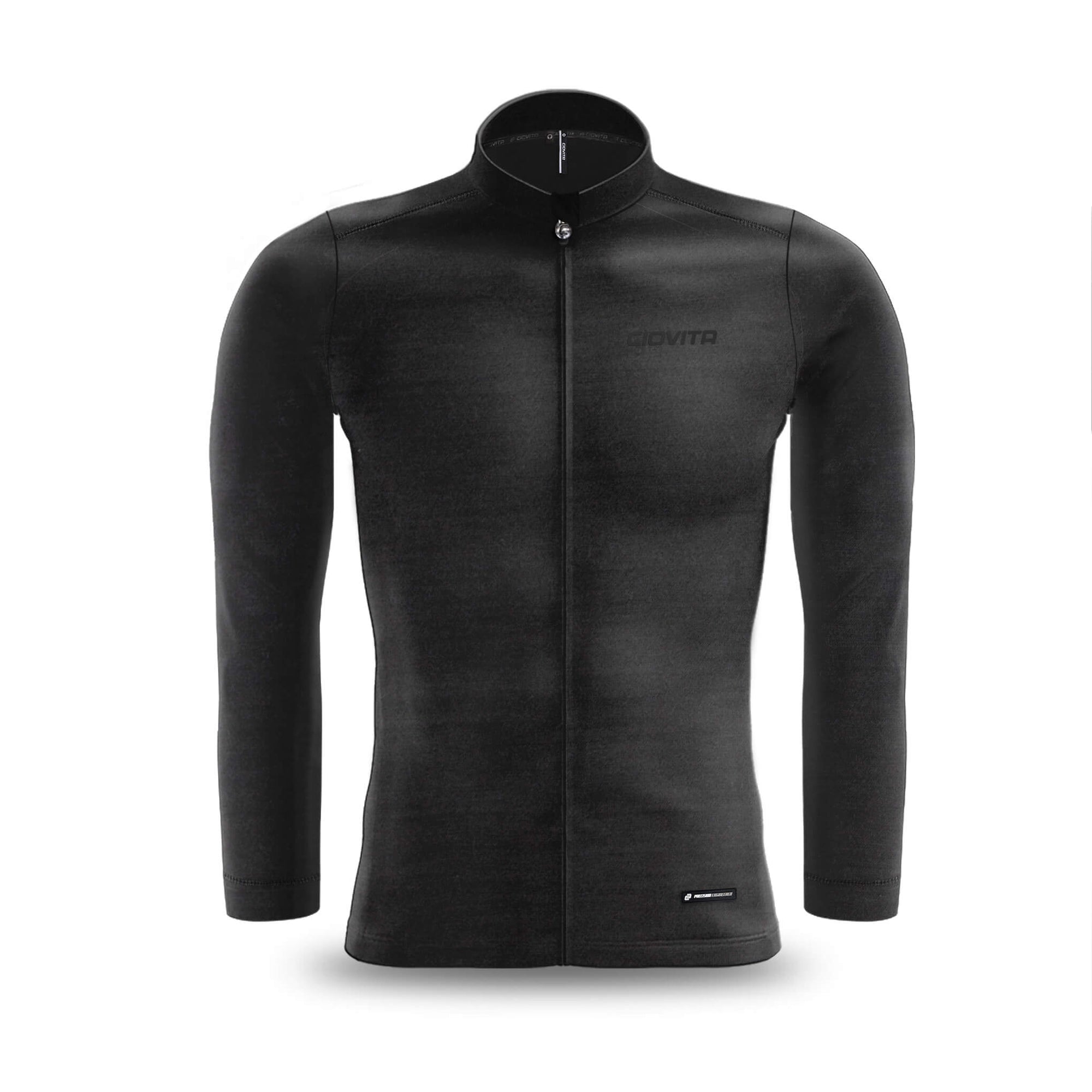 Men&#39;s Pecora Long Sleeve Merino Jersey (Charcoal)