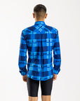 Men's Long Sleeve Adventure Shirt (Cyan)
