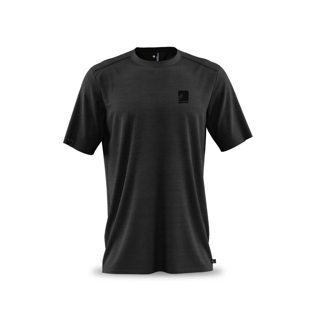 Men&#39;s Casual Merino T Shirt (Charcoal)