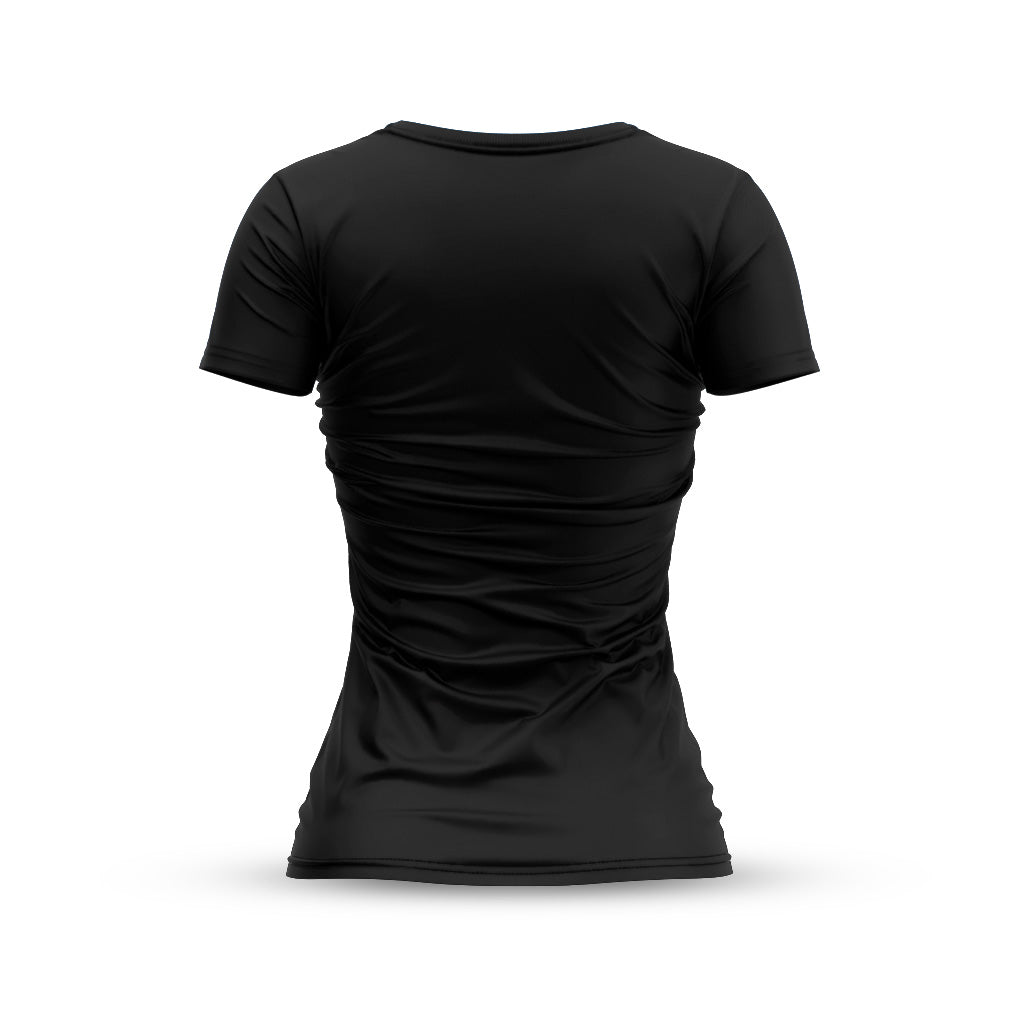 Women&#39;s Black Doppio Recycled T Shirt