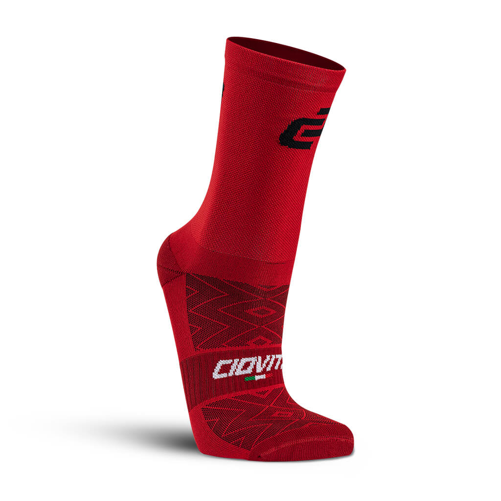 Crew Socks (Crimson)