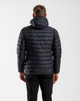 Men's Hooded Puffer Jacket (Black)