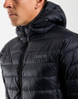 Men's Hooded Puffer Jacket (Black)