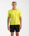 Men's Short Sleeve Tech Tee (Cyber Lime)