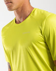 Men's Short Sleeve Tech Tee (Cyber Lime)