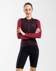 Women's Long Sleeve Thermal Jersey (Mulberry)