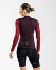 Women's Long Sleeve Thermal Jersey (Mulberry)