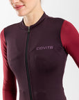Women's Long Sleeve Thermal Jersey (Mulberry)