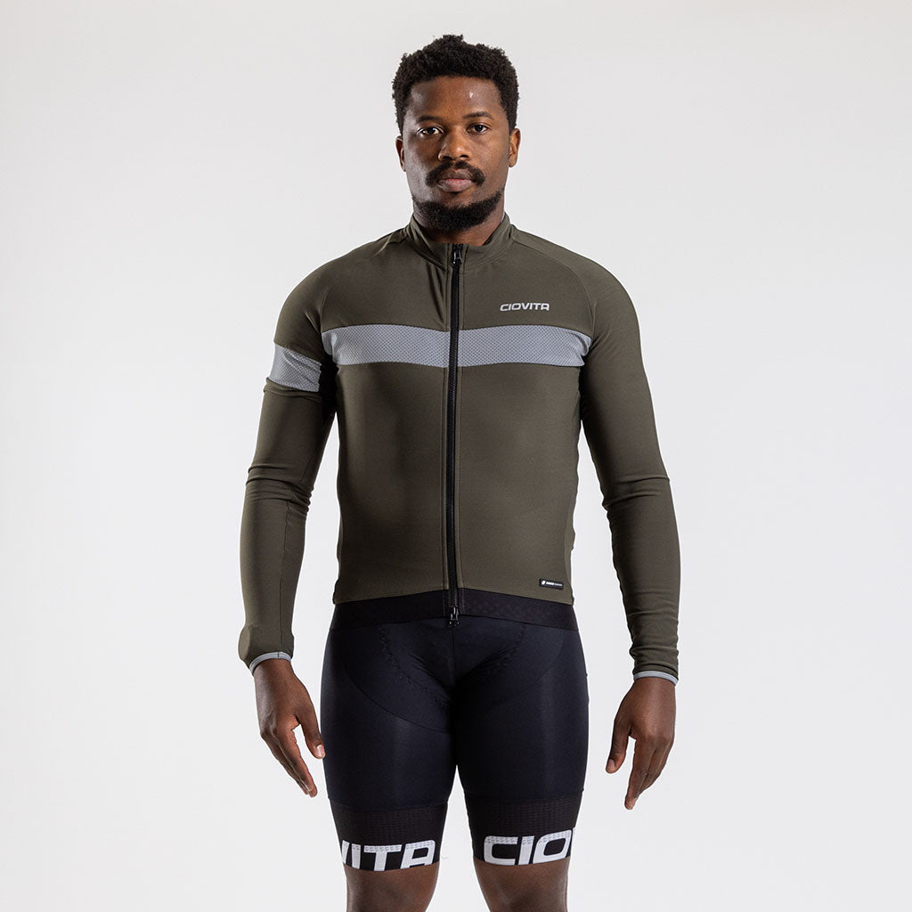 Men's Faro Cycling Jacket (Olive) – Ciovita Australia