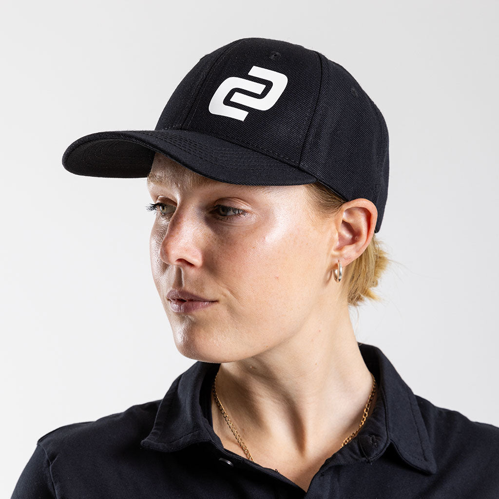 Curved Peak Cap (Black)