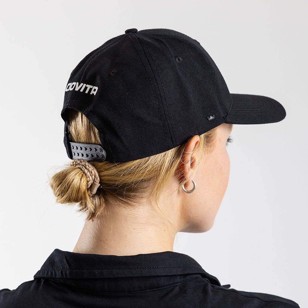 Curved Peak Cap (Black)