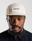 Flat Peak Strap-back Cap (Sand)