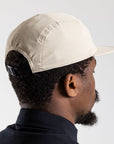 Flat Peak Strap-back Cap (Sand)