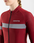 Women's Faro Cycling Jacket (Red)