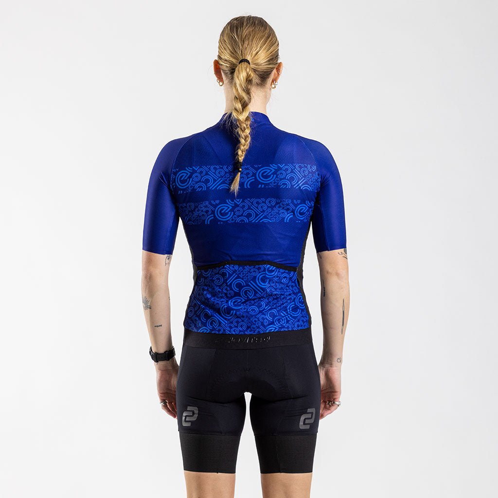 ICE Women&#39;s Race Fit 2.0 Jersey Blue