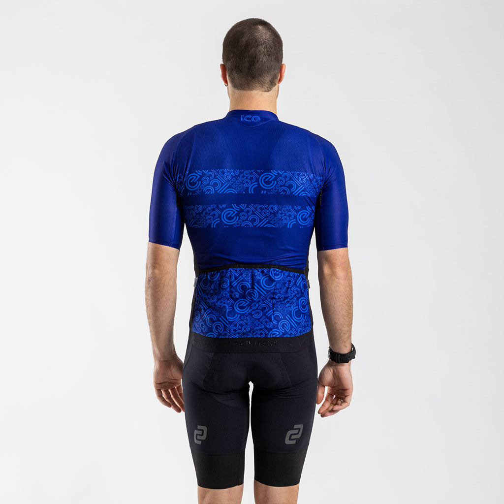ICE Men&#39;s Race Fit 2.0 Jersey Blue