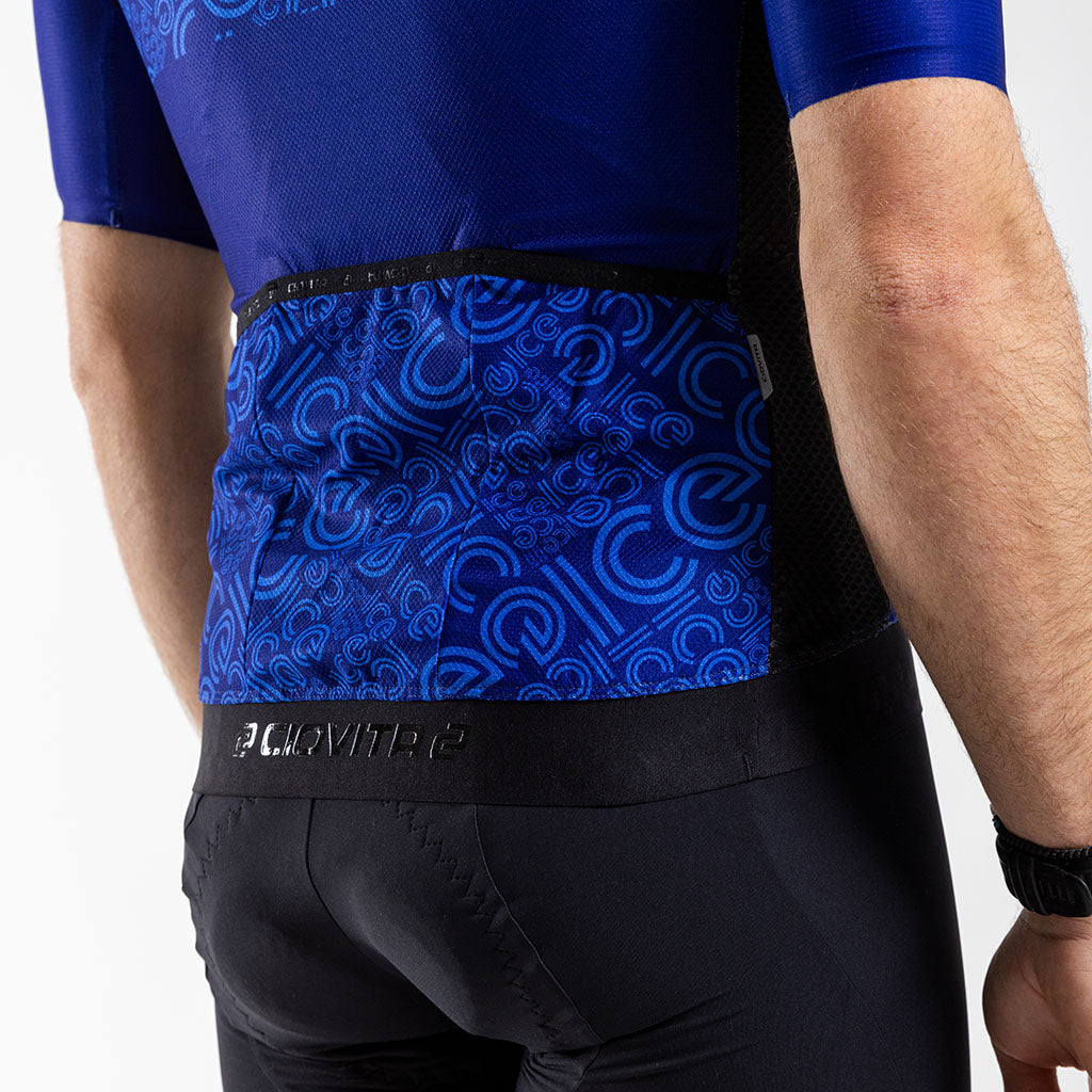 ICE Men&#39;s Race Fit 2.0 Jersey Blue
