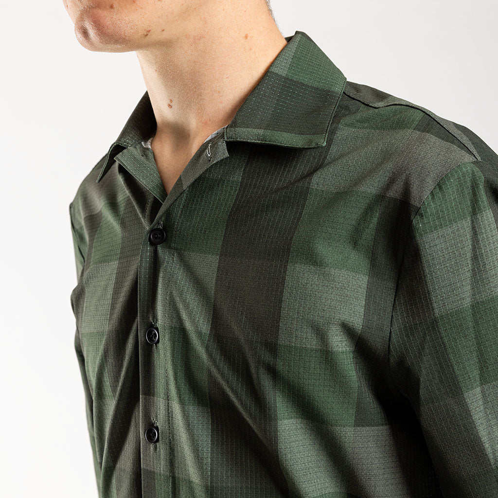 Men&#39;s Long Sleeve Adventure Shirt (Pine)