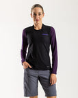 Women's AR Long Sleeve Trail Tee (Black)