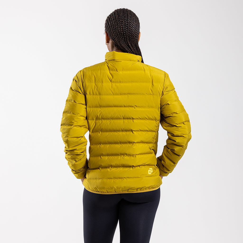 Women&#39;s Down Puffer Jacket (Mustard)