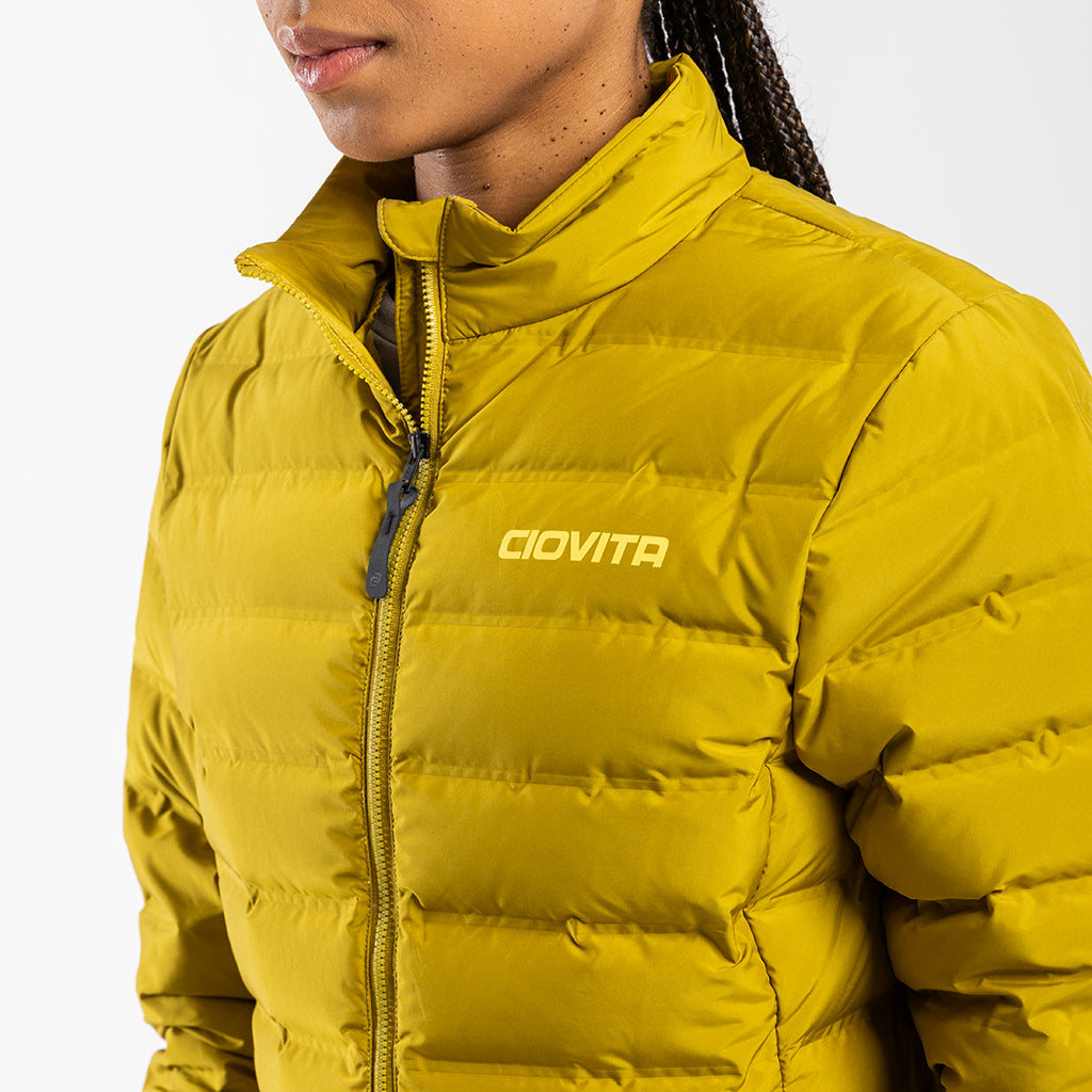 Women&#39;s Down Puffer Jacket (Mustard)