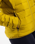 Women's Down Puffer Jacket (Mustard)
